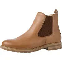 Tamaris Chelsea boots lichtbruin