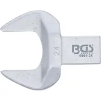 Bgs Einsteck-Maulschlüssel | 24 mm | Aufnahme 14 x 18 mm