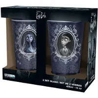 Corpse Bride Glazenset - Emily und Victor - voor Geen - meerkleurig - Maat Standard