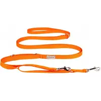 Amiplay Samba 8-in-1 Verstelbare Hondenlijn M Oranje 200-400cm