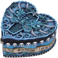 Corpse Bride Bewaardoos - Nemesis Now - With This Ring Vow Box - voor Geen - meerkleurig | Maat Standard