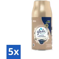Glade 5 x - Romantic Vanillebloesem Navulling - 269 ml - Voordeelverpakking - 5 stuks