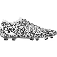 Under Armour Magnetico Pro 5 FG voetbalschoenen, wit/zwart, maat 47