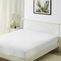 Famanu – Matrasbeschermer met rits, waterdicht en bestand tegen bedwantsen, 140 x 200 cm