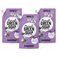 Marcel's Green Soap 3 x Marcel’s Green Soap – Handzeep Navulling – Lavendel & Rozemarijn – 500 ml - Voordeelverpakking - 3 stuks