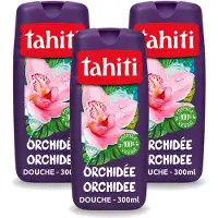 Tahiti 3 x - Douchegel - Orchidee - 100% Vegan - 300 ml - Voordeelverpakking - 3 stuks