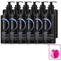 Syoss 12 x – Shampoo – Intense Plex – 440 ml - Bulkverpakking - Haarherstel - Douchemop - Haarversterking