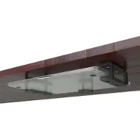 Famanu – Verstelbare laptopstandaard voor laptops - geschikt voor diktes tot 35 mm - zwart