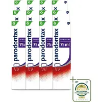 Parodontax 12 x – Tandpasta – Ultra Clean – 75 ml - Wasstrips - Tandpasta - Tandplak - Tandvlees - Bloedend Tandvlees - Fluoride