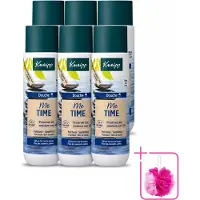 Kneipp 6 x - Douchegel - Me-Time - 200 ml - Bulkverpakking - Douchegel - Douchemop - Ontspanning