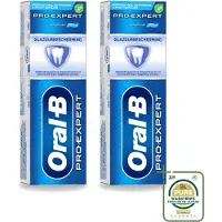 Oral-B 2 x - Pro-Expert Sterk Glazuur - Tandpasta - Beschermt Glazuur - 75 ml - Wasstrips - Tandpasta - Glazuur Beschermen - Glazuur Versterken - Tandplak Beschermen - Glazuur Erosie