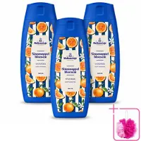 Melkmeisje 3 x – Douchegel – Sinaasappelbloesem – 300 ml - Bulkverpakking - Douchegel sinaasappel - Douchemop - Douchegel sinaasappelbloesem