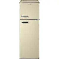 Hyundai - Retro Koel - vriescombinatie - 296 Liter - Energieklasse E - Crème
