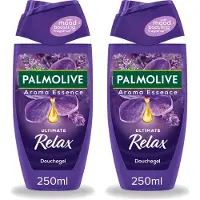 Palmolive 2 x - Arroma Essence - Douchegel - Lavendel & Ylang Ylang - Ultimate Relax - 250 ml - Voordeelverpakking - 2 stuks