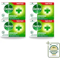 Dettol 2 x - Zeeptablet - Origineel - Antibacterieel - 2x 100g Zeeptabletten - Wasstrips - Handzeep - Antibacterieel - Hygiëne - Handwassen - Zeeptablet