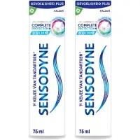Sensodyne 2 x – Tandpasta – Complete Protection + Cool Mint – 75 ml - Voordeelverpakking - 2 stuks