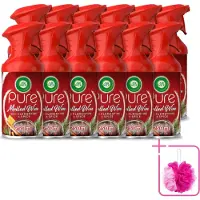 Air Wick 12 x – Luchtverfrisser Spray – Pure Mulled Wine – 250 ml - Bulkverpakking - Luchtverfrisser - Douchemop - Warme geur