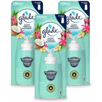 Glade 3 x – Sense & Spray Navulling – Exotic Tropical Blossoms – 18 ml - Voordeelverpakking - 3 stuks