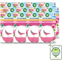 Air Wick 12 x – Luchtverfrisser – Deco Sphere Magnolia & Kersenbloesem – 75 ml - Grootverpakking - Vaatwasstrips - Luchtverfrisser - Geur - Bloemige Geur - Magnolia - Kersenbloesem