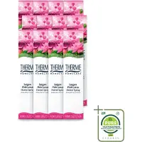 Therme 12 x - Interieurspray - Saigon Pink Lotus - Oosterse Romantiek in Huis - 60 ml - Grootverpakking - Vaatwasstrips - Interieurspray - Geur - Oosterse Geur - Saigon Pink Lotus - Wellness
