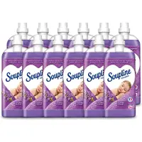 Soupline 12 x - Wasverzachter - Lavendel - 56 Wasbeurten - 1.3L - Voordeelverpakking - 12 stuks