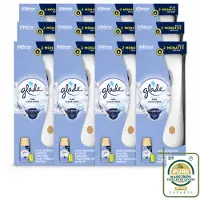 Glade 12 x - Startset Automatische Spray - Pure Clean Linen - 269 ml - Wasstrips - Automatische Luchtverfrisser - Frisheid In Huis - Geur In De Woonkamer - Geur In De Hal - Geur In De Slaapkamer