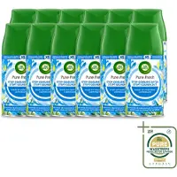 Air Wick 12 x – Navulling – Freshmatic Pure Lentedauw – 250 ml - Wasstrips - Lentedauw - Geur - Parfum - Geurverspreiding - Geurneutralisatie