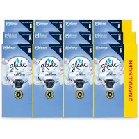 Glade 12 x - Touch & Fresh Navulling - Pure Clean Linen - 2 × 10 ml - Voordeelverpakking - 12 stuks