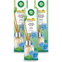 Air Wick 3 x - Geurstokjes - Frisse Ochtenddauw - Essentiële Oliën - 40 ml - Voordeelverpakking - 3 stuks