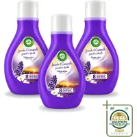 Air Wick 3 x - Actieve Wiek Luchtverfrisser - Lavendel & Kamille - 375ml - Wasstrips - Actieve Wiek - Geurverspreiding - Lavendel - Kamille - Luchtverfrisser