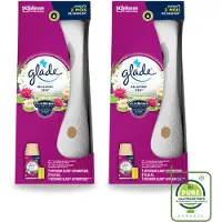 Glade 2 x - Automatische Spray - Relaxing Zen - 269 ml - Grootverpakking - Vaatwasstrips - Automatische Geurverfrisser - Rustgevende Geur - Frisse Geur - Ontspannen Sfeer - Huisverfrissend