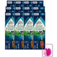 Glade 12 x - Geurstokjes Verfrissende Energie - Aromatherapie Geurverspreiding - 80 ml - Bulkverpakking - Geurstokjes - Douchemop - Energie