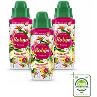 Robijn 3 x – Wasparfum – Tropical – 342 ml - Grootverpakking - Vaatwasstrips - Wasparfum - Tropisch - Geur - Wasmiddel - Wasparfum Tropisch