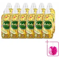 Robijn 12 x – Wasverzachter – Bohemian Blossom – 765 ml - Bulkverpakking - Wasverzachter - Douchemop - Bloemige geur