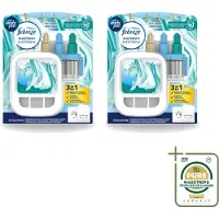 Ambi Pur 2 x - 3Volution - Starterkit - Fresh Linnen - 20 ml - Wasstrips - Luchtverfrisser - Geurwisseltechnologie - Fris Geur - Geurverspreiding - Geurautomatisch