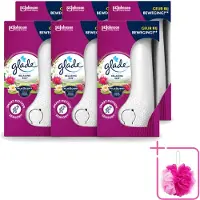Glade 6 x - Houder Sense & Spray - Relaxing Zen - 18 ml - Bulkverpakking - Geurverspreiding - Douchemop - Automatische geur