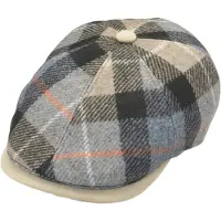 Fiebig Flatcap 6-Panel 420206 Karomuster maat 59