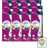 Glade 12 x - Automatische Spray - Relaxing Zen - 269 ml - Wasstrips - Automatische Luchtverfrisser - Geurverfrisser - Frisheid In Huis - Kalmerende Geur - Rustgevende Geur