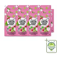 Marcel's Green Soap 12 x Marcel’s Green Soap – Wasverzachter – Patchouli & Cranberry - Navulling – 750 ml - Grootverpakking - Vaatwasstrips - Wasverzachter - Navulling - Patchouli - Cranberry - Wasverzachter Navulling