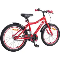 vidaXL Kinderfiets 20 Inch voor 6-11 jaar oud Rood