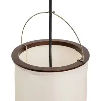 Gubi Hanglamp Silk Lantern, dimbaar, crème / amber, Woon-/ Eetkamer, Textiel / Stof / Zijde, Design, hanglamp