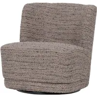 Woood Atty Draaifauteuil - Grove Melange - Beige - 75x74x65