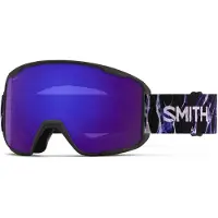 Smith - Skibrillen - Preview Black Flex Plasma / Chromapop Everyday Violet Mirror voor Unisex van Wol - Zwart