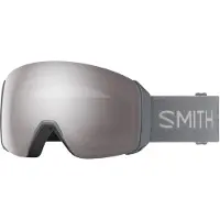 Smith Optics - Skibrillen - 4D Mag XL Cirrus Grey / Chromapop Sun Platinum Mirror voor Unisex van Siliconen - Grijs