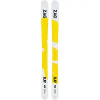 Zag - Ski's - Slap 100 2027 White/Yellow voor Heren - Maat 174 cm - Geel