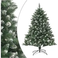 vidaXL Kunstkerstboom met standaard 120 cm PVC