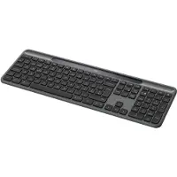 Logitech Signature Slim Solar + K980, Draadloos, RF draadloos + Bluetooth, QWERTZ, Grafiet