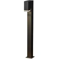Konstsmide Pollux padlamp, zwart, 1x GU10 fitting, max. 1x7W, 240V, aluminium/acrylgelas, 414-750