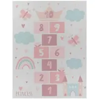 TT Home Kinderkamer tapijt tapijt kinderkamer tapijt antislip hart wolk vlinder