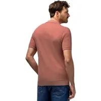 State of Art Korte mouw polo roze regular fit